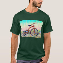 Vintage Red Tricycle Design