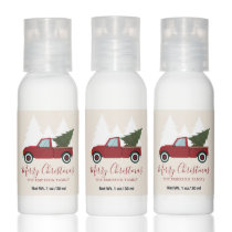 Vintage Red Truck Christmas Hand Lotion