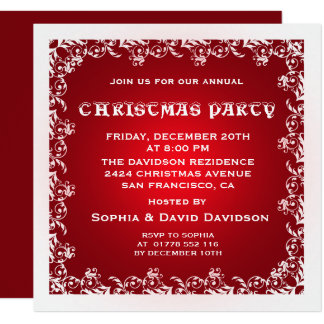 annual party invitation