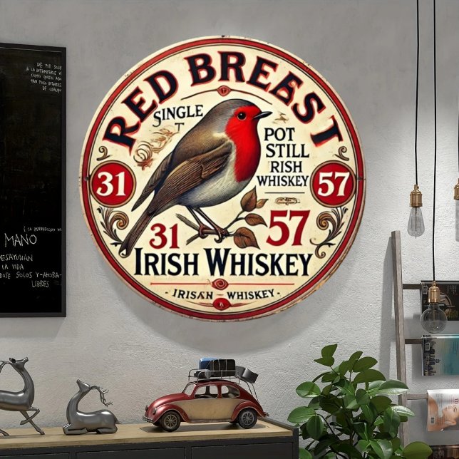 Vintage Redbreast Irish Whiskey Sign (Creator Uploaded)