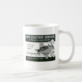 Vintage Reddy Kilowatt Advertising Mug