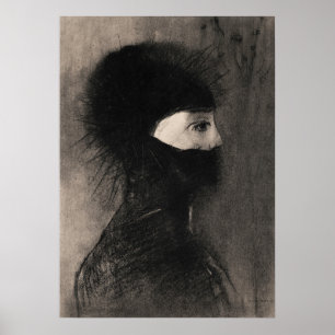 Vintage Redon Drawings Poster