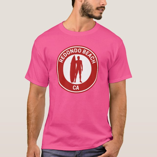 Vintage Redondo Beach California T-Shirt (Front)