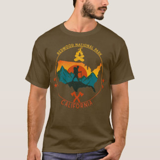 Vintage Redwood National Park California 22 T-Shirt