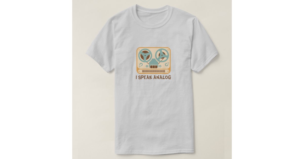 Vintage Reel to Reel Tape Recorder T-Shirt