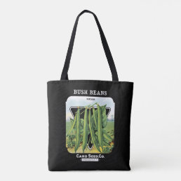 Vintage Refugee Bush Beans Vegetables Fredonia, NY Tote Bag