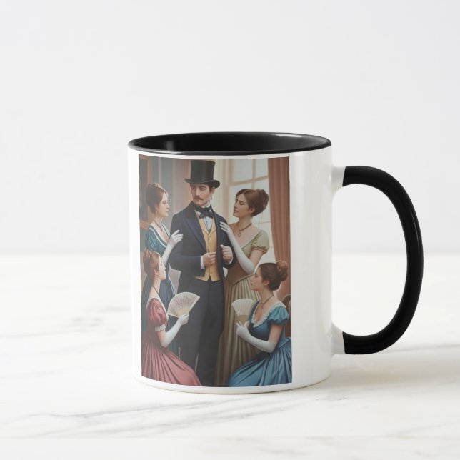 Vintage regency party mug (Right)