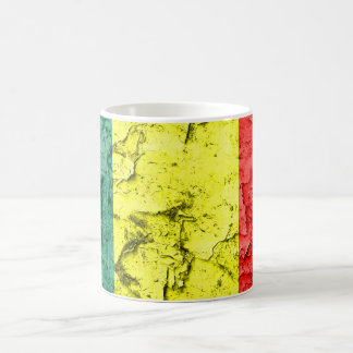 Vintage reggae flag coffee mug