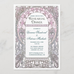 Vintage Rehearsal Dinner Invitations V (v.2)