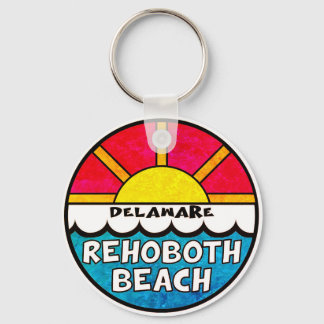 Vintage Rehoboth Beach, DELAWARE Keychain