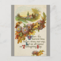 Vintage Rejoice on Thanksgiving Day