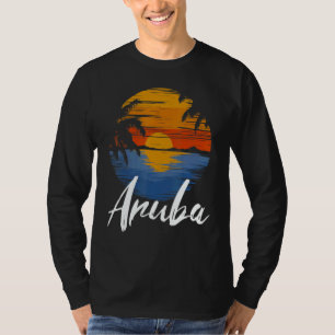 Vintage Relaxing Tropical Aruba Distressed Sandy S T-Shirt