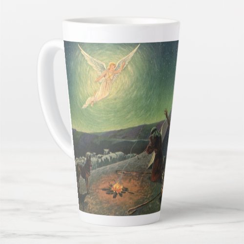 Vintage Religion Annunciation to the Shepherds Latte Mug