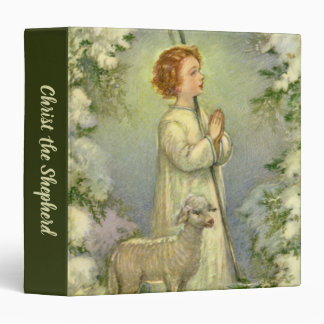 Vintage Religion, Christ the Good Shepherd 3 Ring Binder