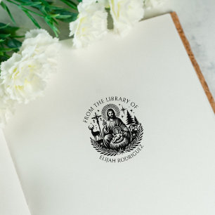 Vintage Religion From The Library Of Rubber Stamp
