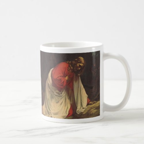 Vintage Religion Jesus Christ Garden of Gethsemane Coffee Mug