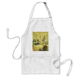 Vintage Religion, Judaism, Lighting the Menorah Adult Apron