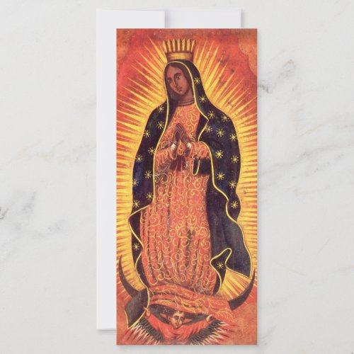 Vintage Religion Virgin Mary Our Lady of Guadalupe