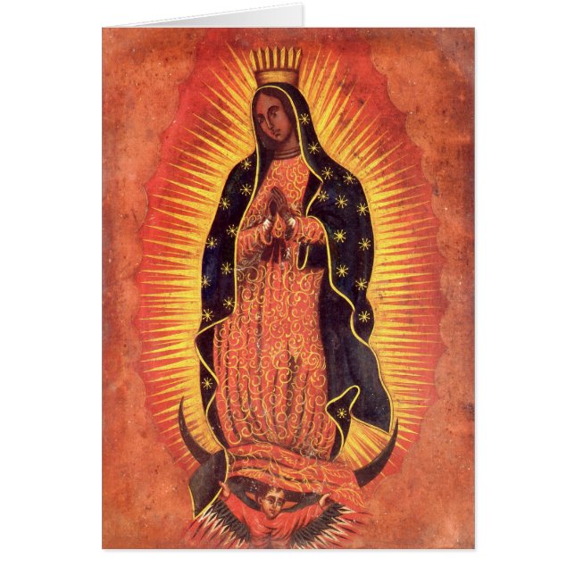 Vintage Religion Virgin Mary Our Lady of Guadalupe (Front)