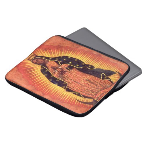 Vintage Religion Virgin Mary Our Lady of Guadalupe Laptop Sleeve