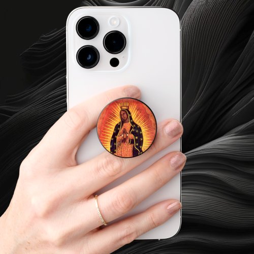 Vintage Religion Virgin Mary Our Lady of Guadalupe PopSocket