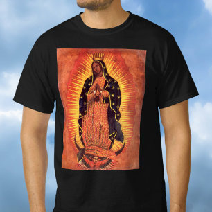 Vintage Religion Virgin Mary Our Lady of Guadalupe T-Shirt