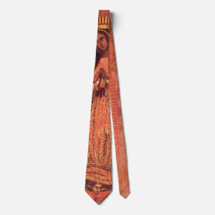 Vintage Religion Virgin Mary Our Lady of Guadalupe Tie