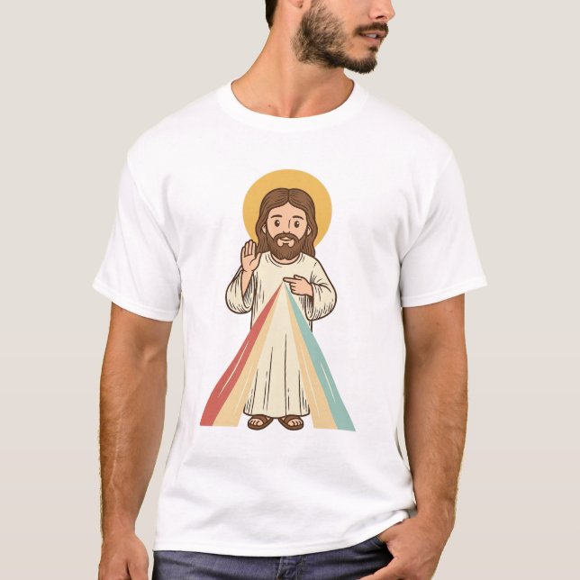 Vintage Religious Blessing Vector Shirt Design_1 (Front)