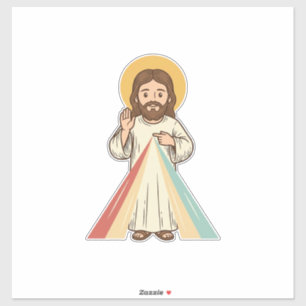 Vintage Religious Blessing Vector Shirt Design_1 Sticker
