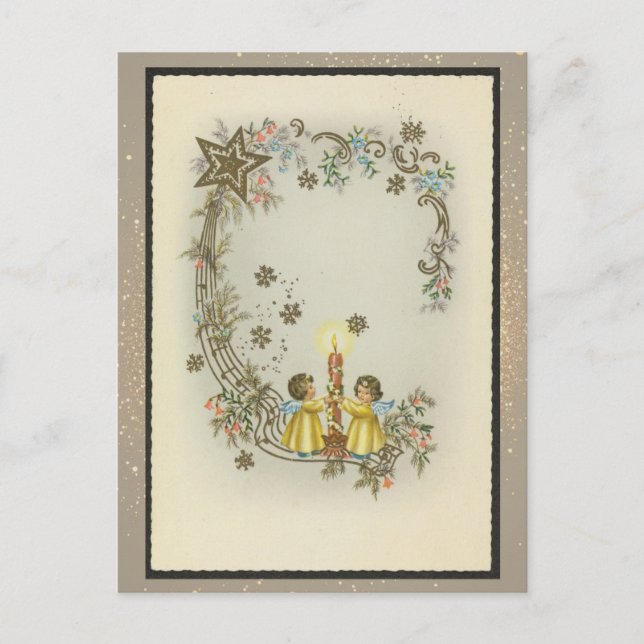 Vintage Religious Christmas Card (Front)