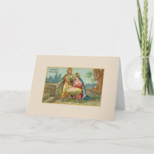 Vintage Religious Christmas Card