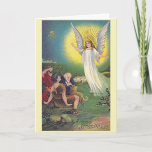 Vintage Religious Christmas Greeting Card