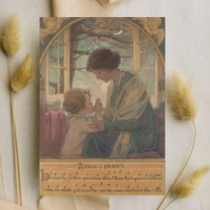 Vintage Religious Mother's Day Card