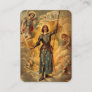 Vintage Religious St. Joan of Arc Prayer Holy Card