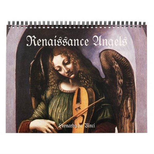 Vintage Renaissance Angels Antique Fine Art Calendar