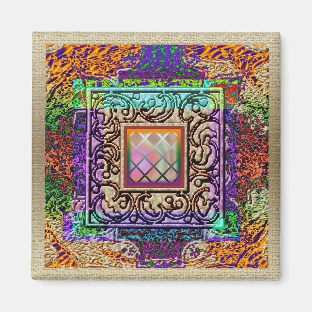 Vintage Renaissance Royalty Magnet (Front)