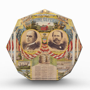 Vintage Republican Party Presidential Campaign Acrylic Award