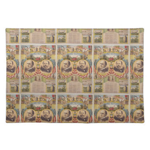 Vintage Republican Party Presidential Campaign Placemat