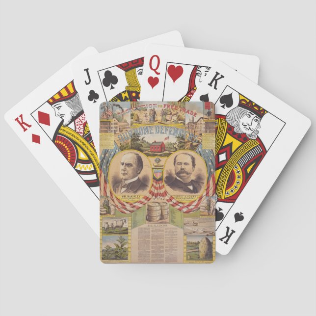 Vintage Republican Party Presidential Campaign Poker Cards (Back)