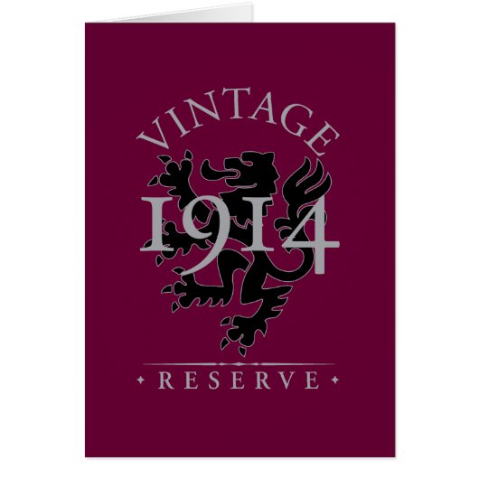Vintage Reserve 1914 (Front)