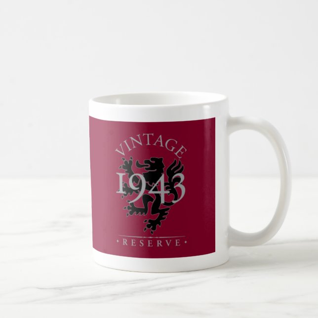 Vintage Reserve 1943 Coffee Mug (Right)