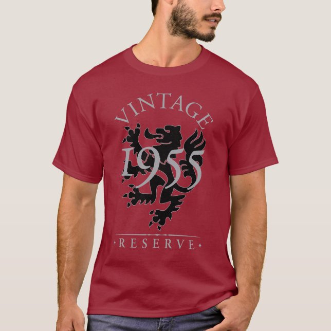 Vintage Reserve 1955 Dark T-Shirt (Front)