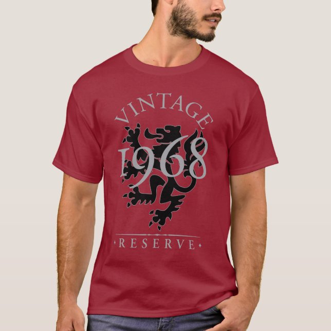 Vintage Reserve 1968 Dark T-Shirt (Front)