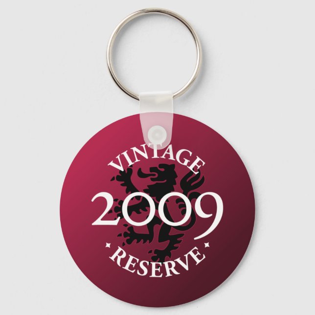 Vintage Reserve 2009 Keychain (Front)