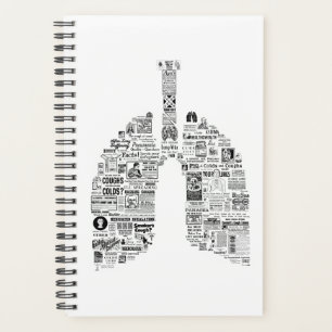 Vintage Respiratory Remedies - pulmonologist gift Planner