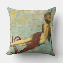 Vintage Resting To The Sun Decor Pillow