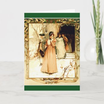 Vintage Restored Christmas Service Card by Pretty_Vintage at Zazzle