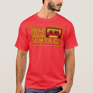 Vintage Retro 1942 Masterpiece Cassette Tape T-Shirt