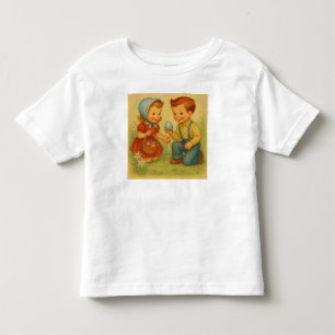 Vintage/retro 1950s Easter egg hunt Toddler T-shirt