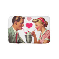 Vintage/retro 1950s malt shop Valentines